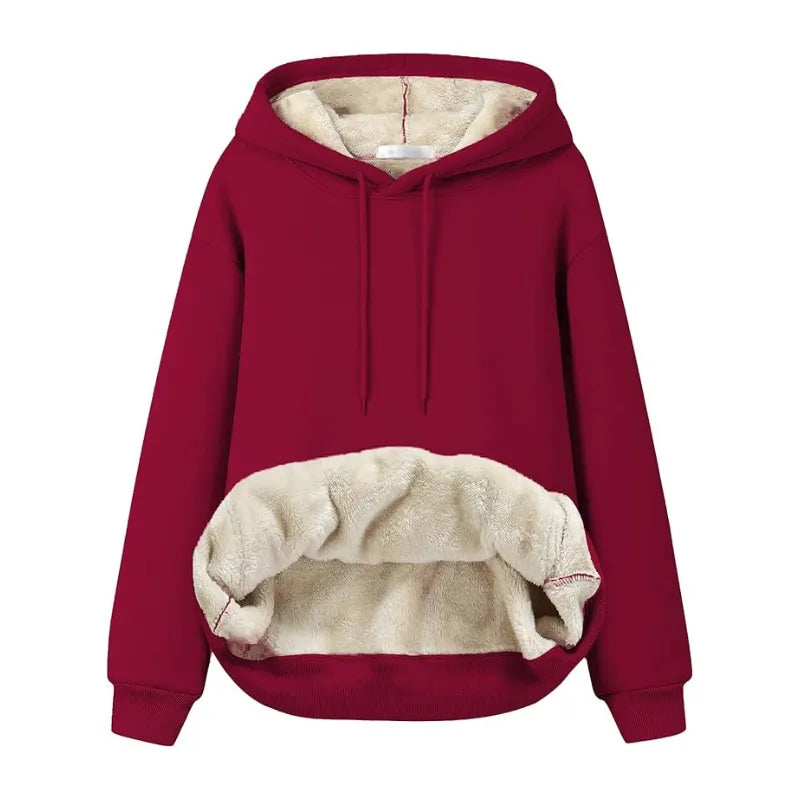 Pilou™ - Sweat à capuche cocooning doublure polaire