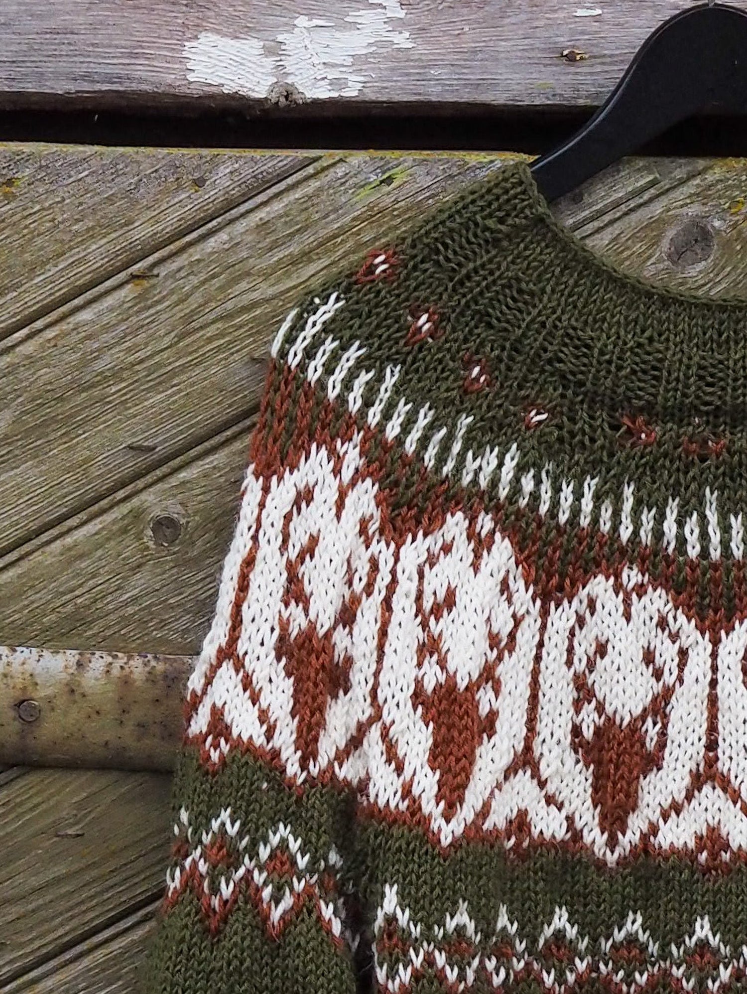 Julie™ - Pull jacquard en laine douce