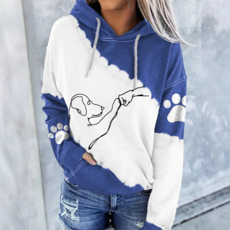 ToutouLove™ - Pull à capuche à motifs chien mignon