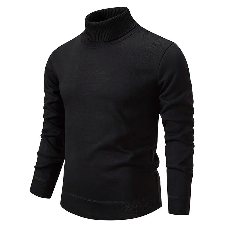 Barrona™ - Pull col roulé en coton