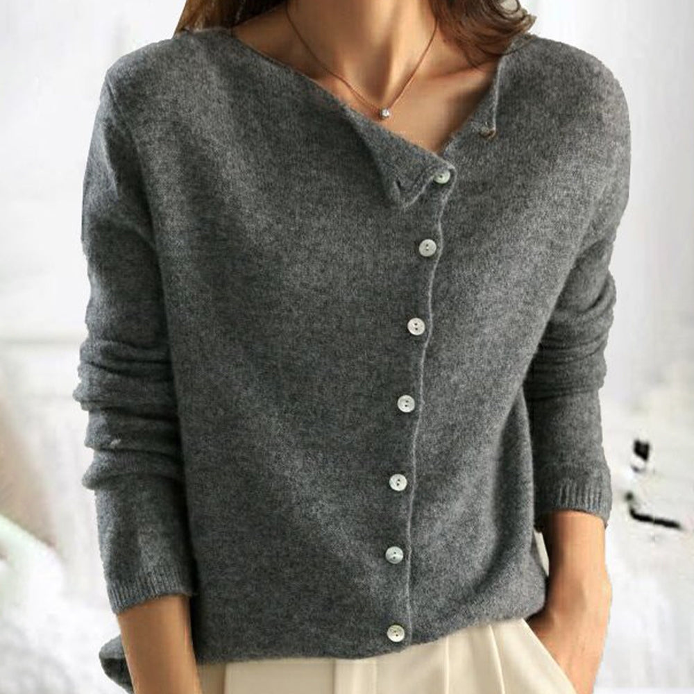Élina™ - Cardigan chic à boutons